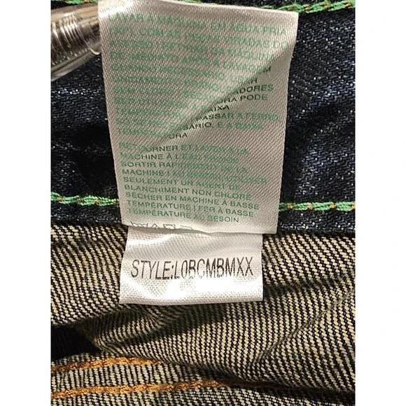 LRG 1947 Denim Jeans True Straight Size 40 Blue Brand New With Tags